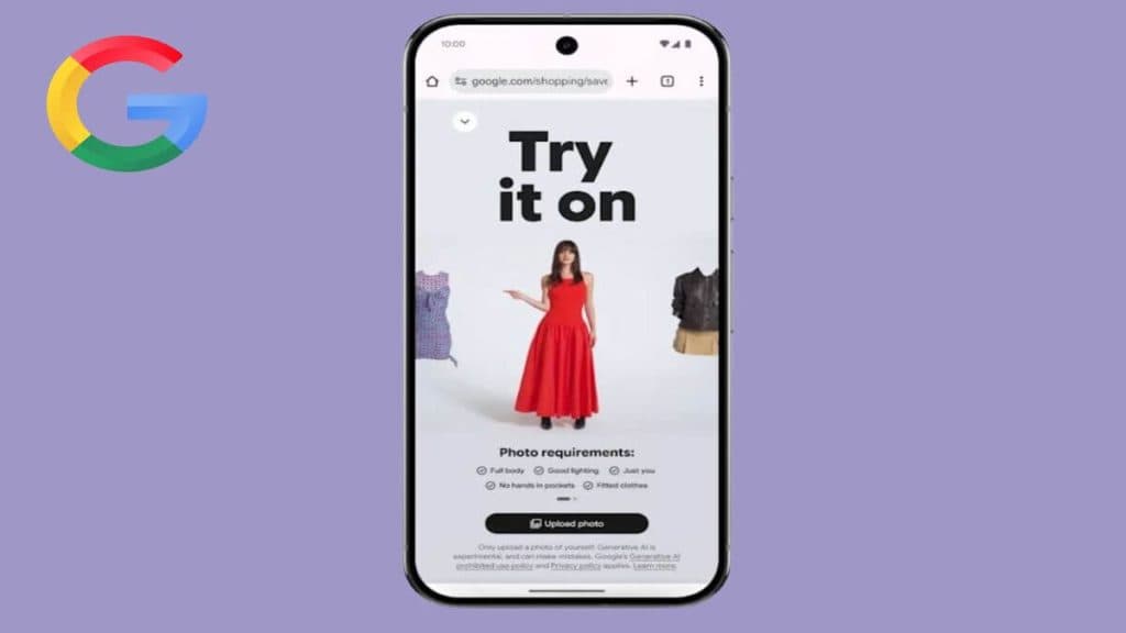 La nueva función de Google que te permite probarte ropa de manera virtual