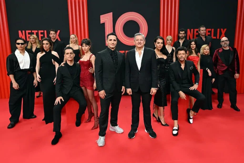 Netflix celebra 10 años en España con show épico y estrellas