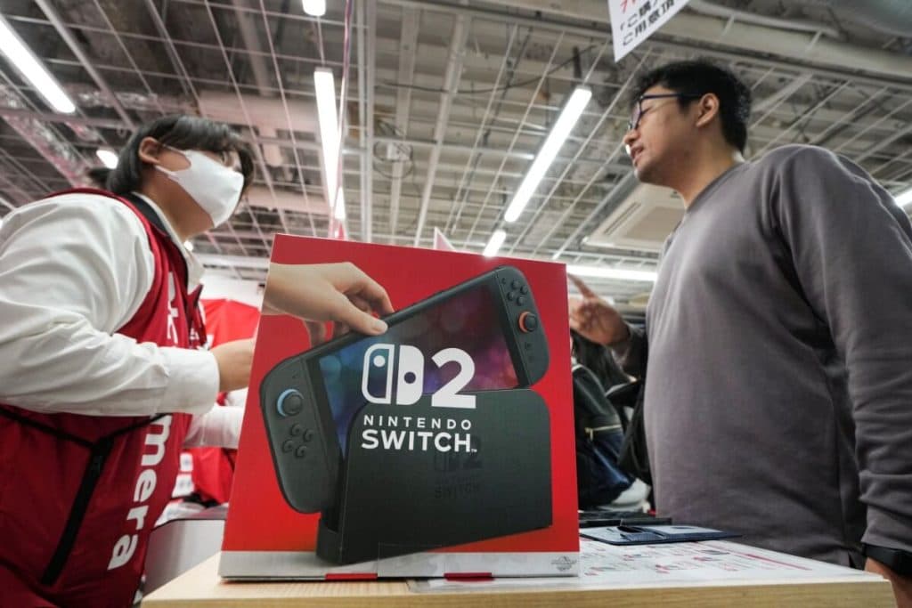 Nintendo vende un récord de 3,5 millones de consolas Switch 2 en cuatro días