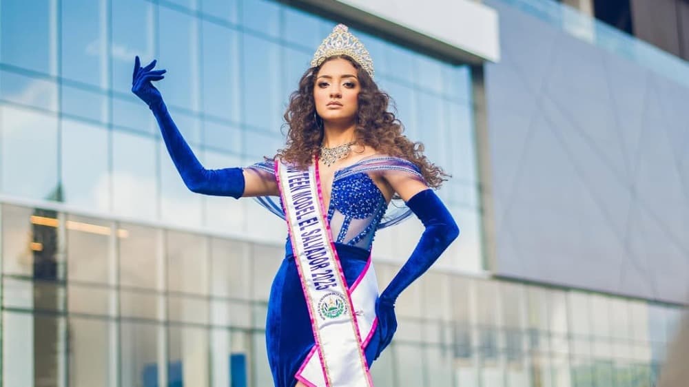 La salvadoreña Mextli Alfaro representará al país en Miss Teen Model International