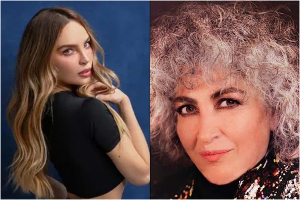 Belinda y Amanda Miguel interpretan juntas «Él me mintió», el icónico tema musical de «Mentiras: la serie»