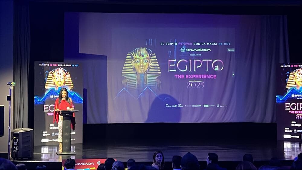 «Egipto, The Experience»: la cultura se vuelve espectáculo en El Salvador