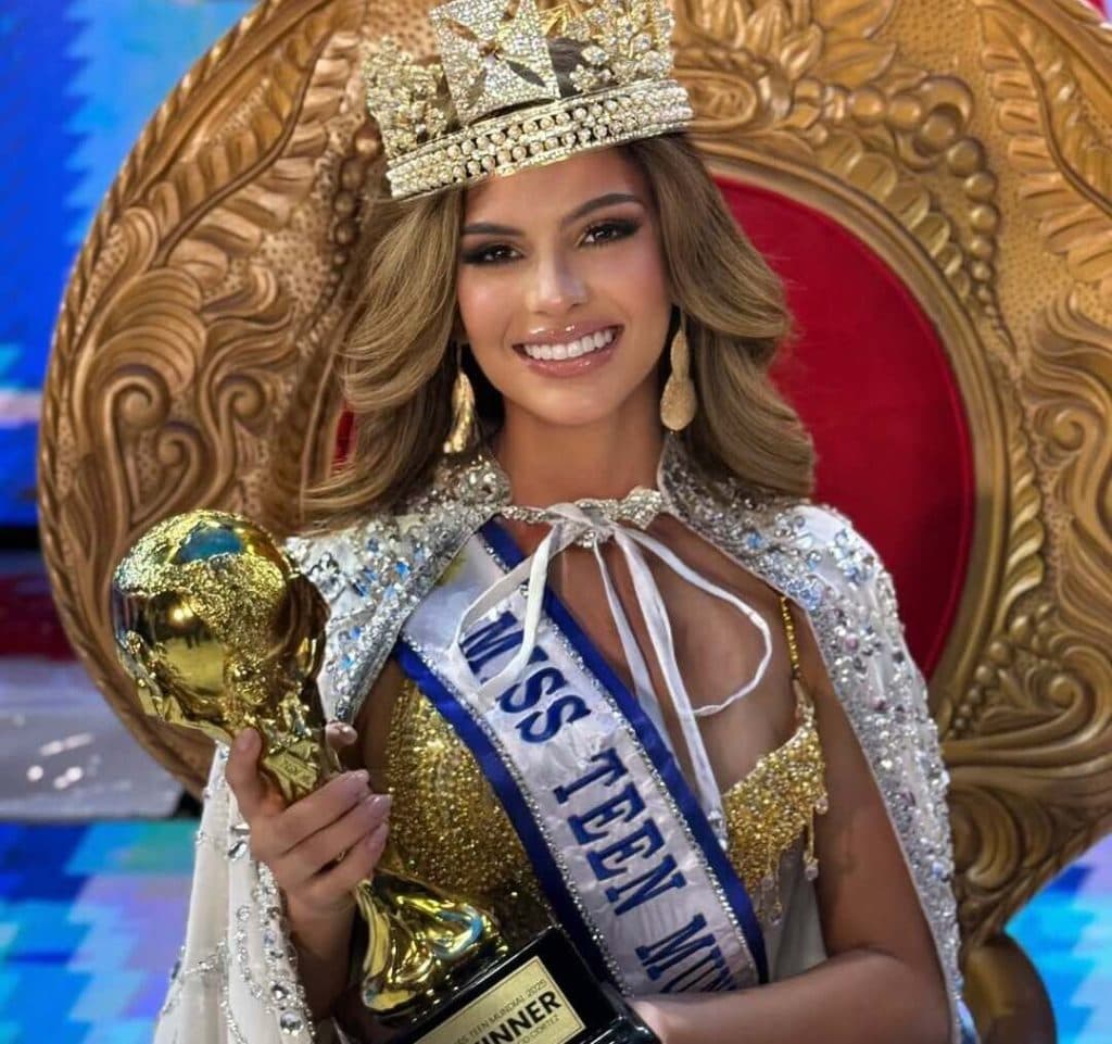 La colombiana Valentina Ramírez se corona como Miss Teen Mundial 2025