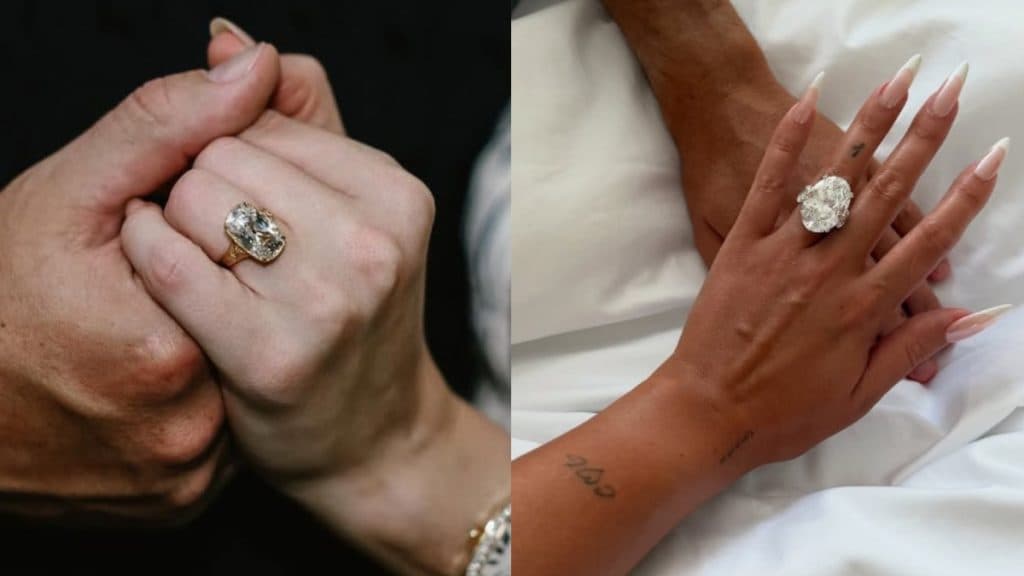 Los anillos de compromiso extragrandes: la nueva obsesión de las celebridades