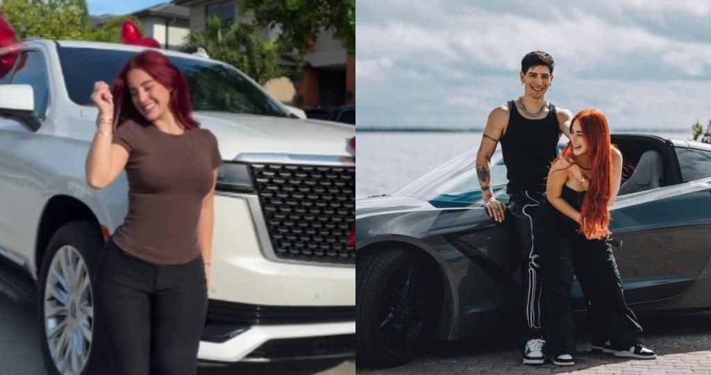 Nicolle Figueroa presume su nuevo automóvil tras sus éxitos empresariales