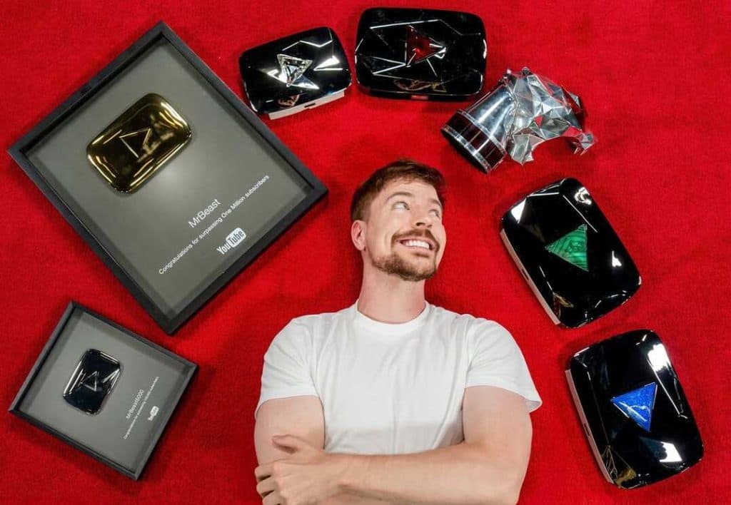Así celebra MrBeast los 400 millones de suscriptores: con botón exclusivo