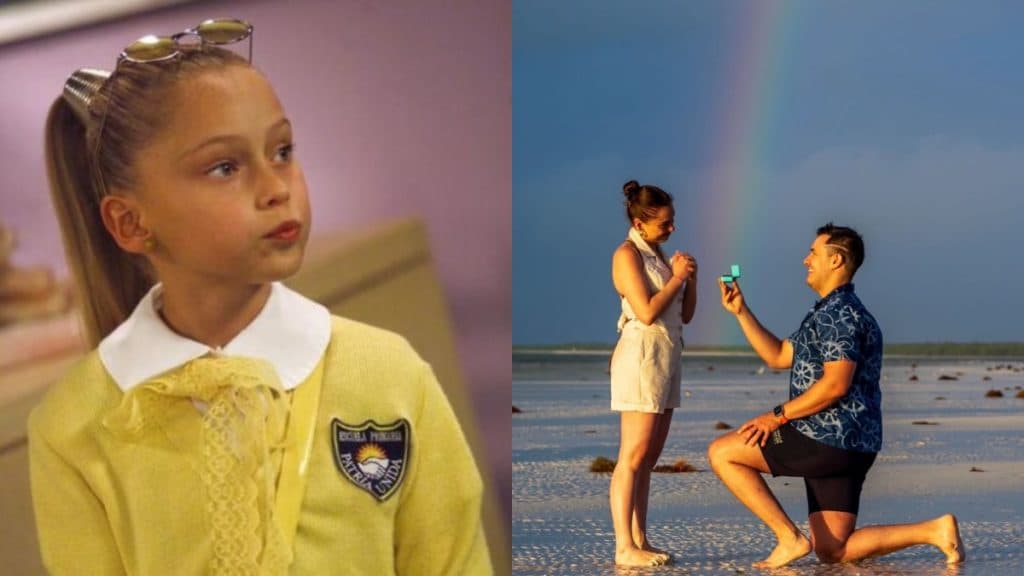 Reconocida actriz de telenovela «¡Vivan los niños!» se compromete con su novio