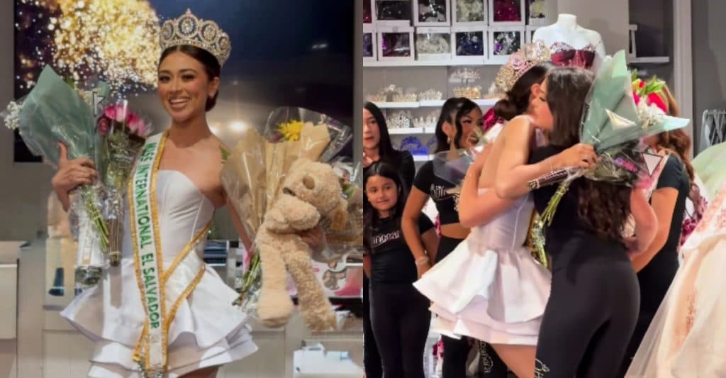 Así fue recibida la nueva Miss International en su país de residencia