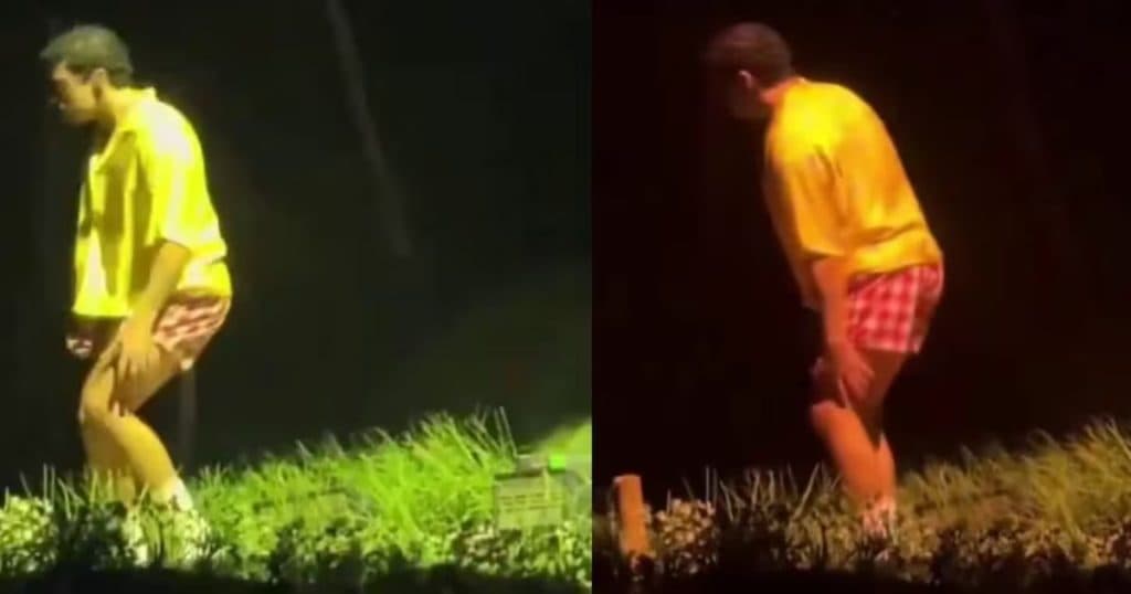 Bad Bunny preocupa a sus fans tras lastimarse la rodilla en pleno concierto en Puerto Rico