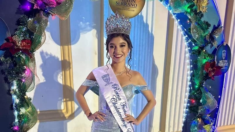 Atropellan a Ivania Hernández, reina de las fiestas de Chalatenango