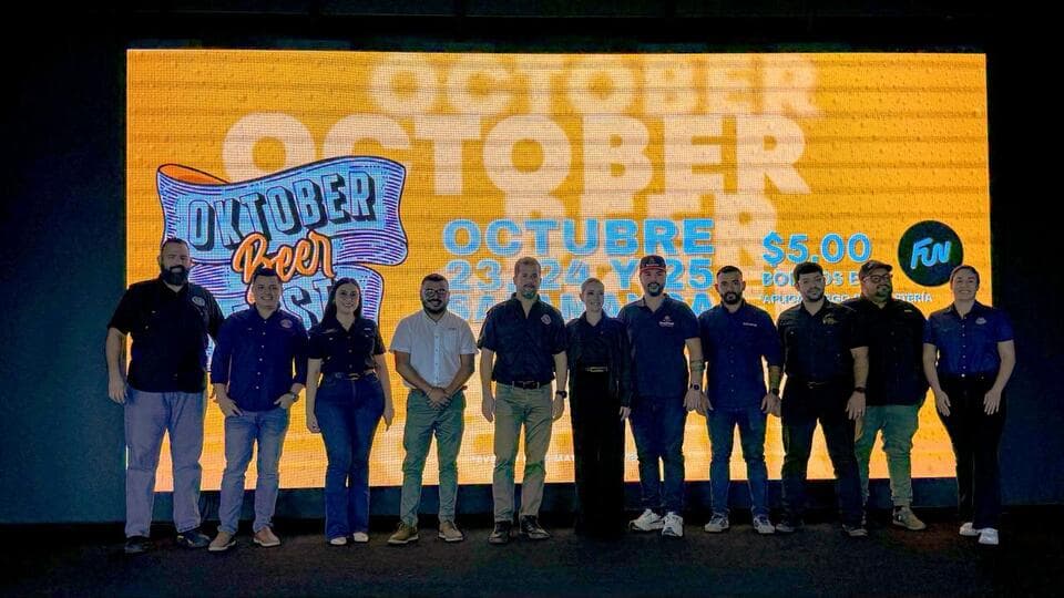 Todo listo para el Oktober Beer Fest 2025