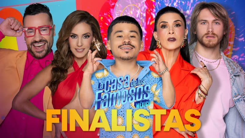 Ellos son los cinco finalistas de la «Casa de los Famosos México»