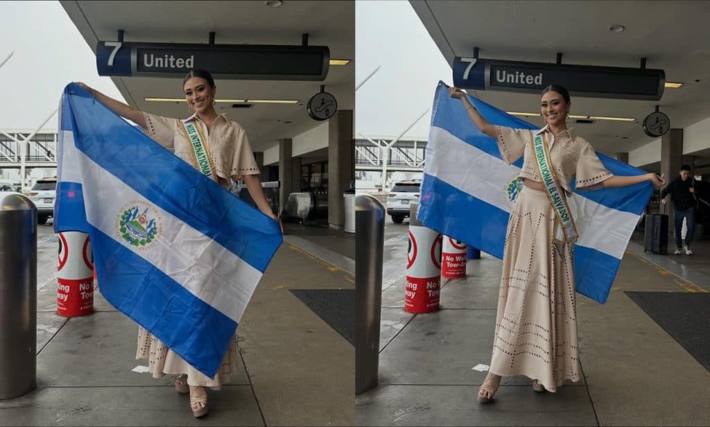 La salvadoreña Alva Echegoyen rumbo a Tokio para conquistar Miss International