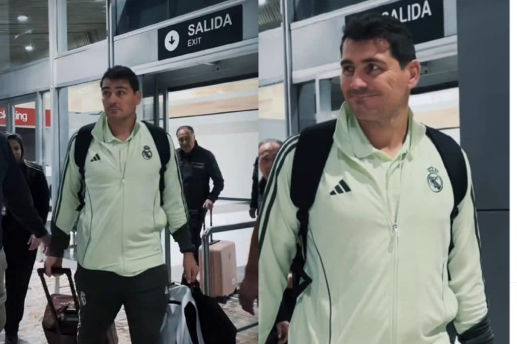 Iker Casillas ya se encuentra en El Salvador para el Clásico de Leyendas