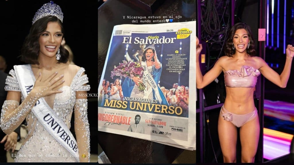 Con estas imágenes Sheynnis Palacios recordó su coronación de Miss Universo 2023 en El Salvador