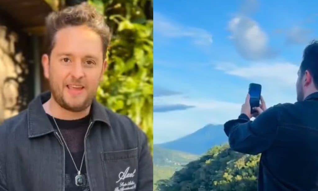 Maite Perroni y Christopher Uckermann disfrutan la Ruta Panorámica durante su visita a El Salvador