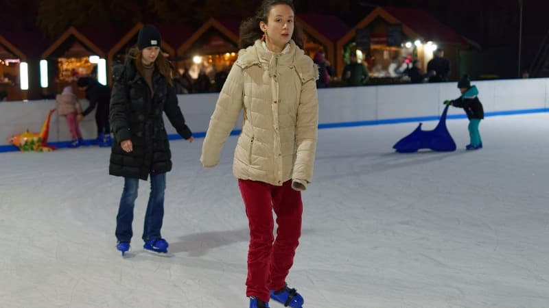 Hoy se inaugura la pista de hielo en el parque El Cafetalón