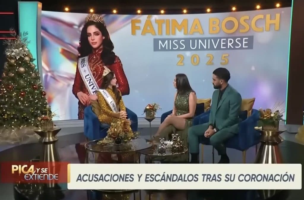 Fátima Bosch abandona entrevista en Telemundo tras preguntas sobre la polémica de Miss Universo