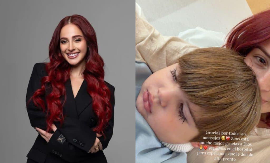 Nicolle Figueroa enfrenta un duro capítulo en su vida: su hijo Zeus fue sometido a cirugía
