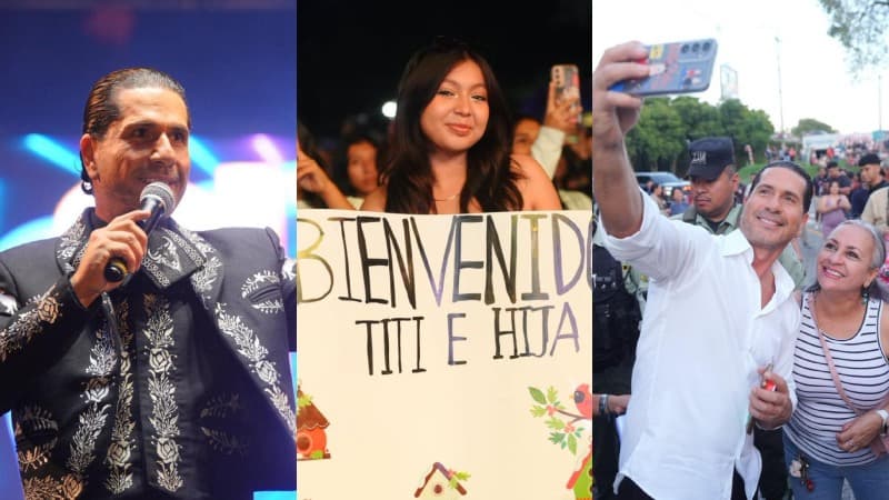 «El Titi» cautivó a los salvadoreños en el inicio de las fiestas de Santa Tecla