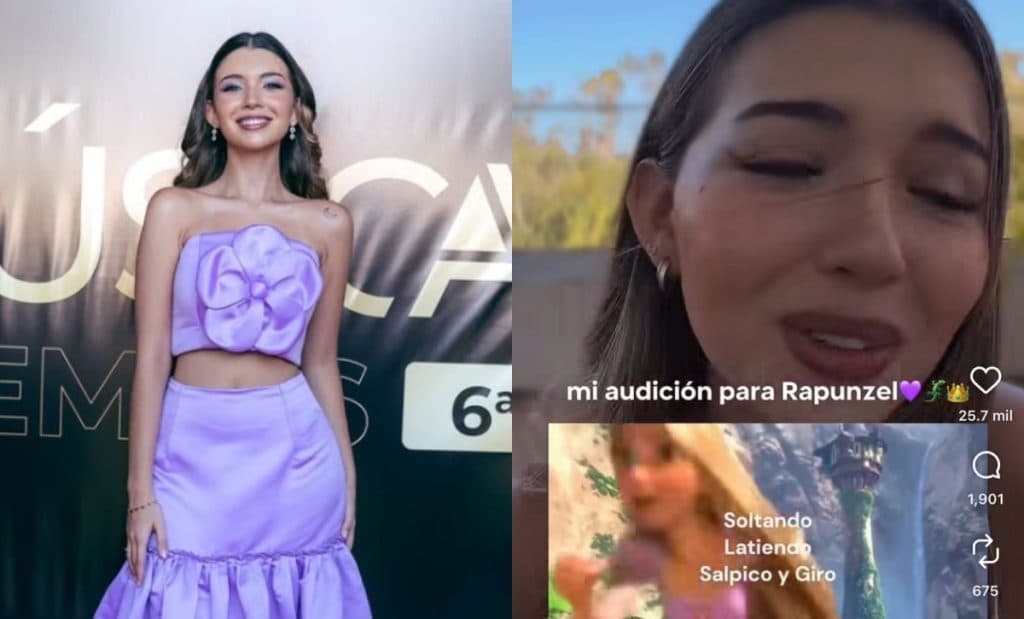 Analu Dada enciende las redes con su casting para ser Rapunzel en el live action de Enredados