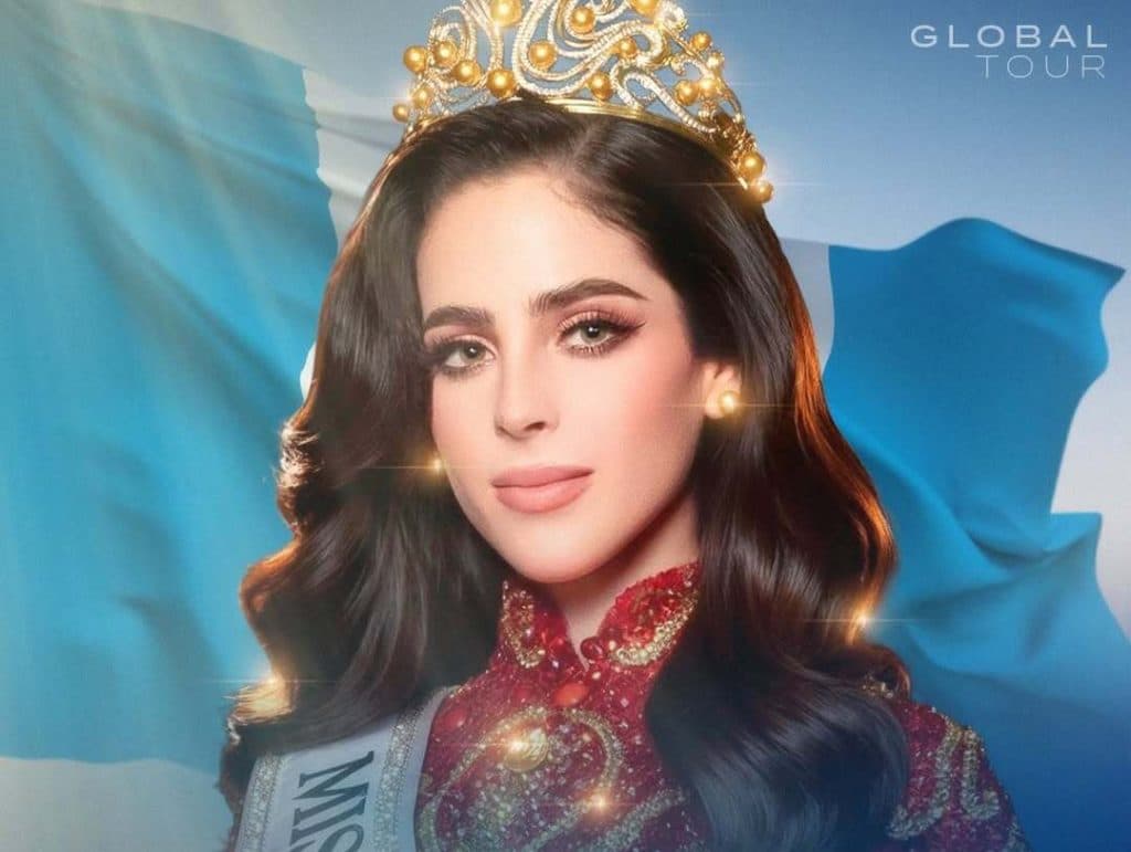 Fátima Bosch, elige a Guatemala como su primer destino en la gira mundial