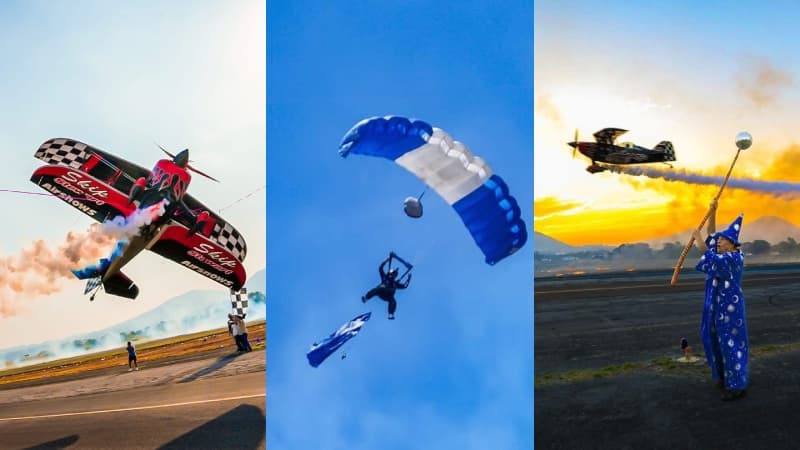 Adrenalina, música y fuegos artificiales marcarán el Show Aéreo Ilopango 2026