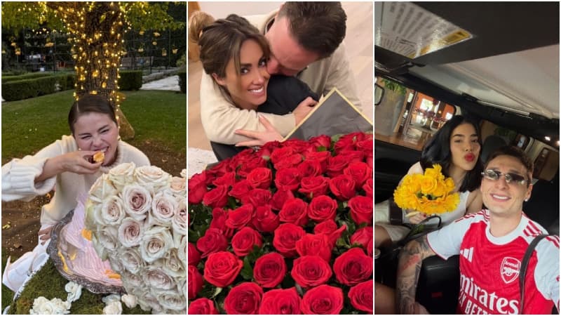 Así celebraron los famosos el Día del Amor y la Amistad