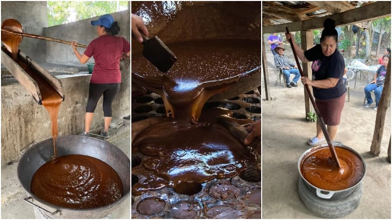Molienda liderada por mujeres invita a la Feria del Dulce en Suchitoto