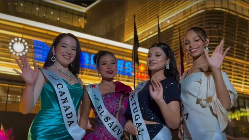 Candidatas de Miss Petite International se dejan cautivar por el Centro Histórico de San Salvador