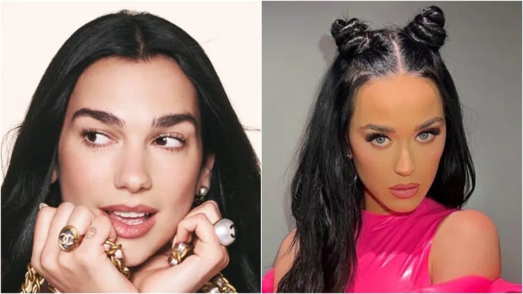 Katy Perry revela dato insólito a Dua Lipa a través de una videollamada