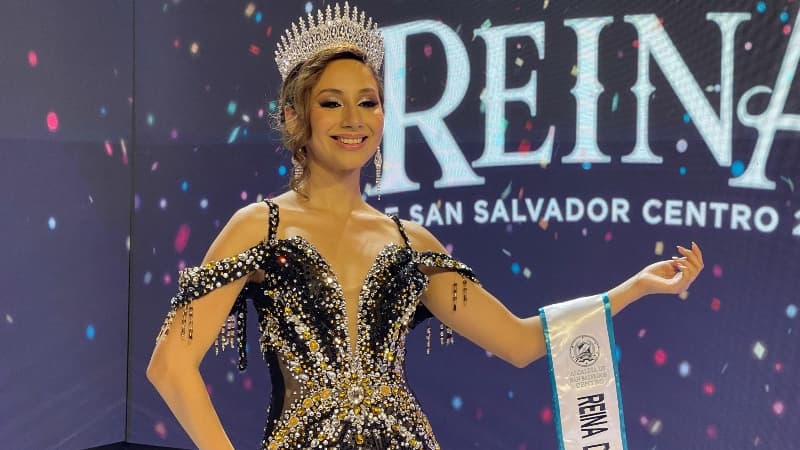 San Salvador Centro coronó a la Reina de sus Fiestas Agostinas 2026