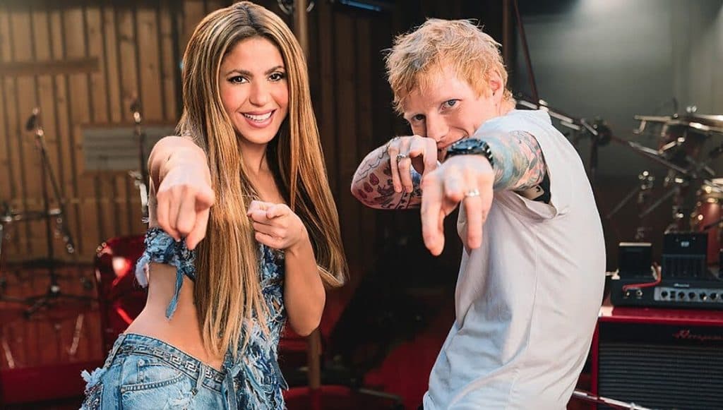 Shakira sorprende con colaboración de «Underneath your Clothes» con Ed Sheeran