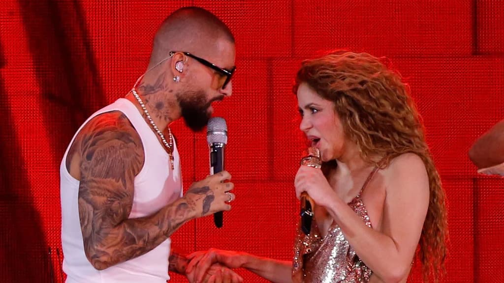 Maluma y Shakira estrenan nueva colaboración «AGUA»