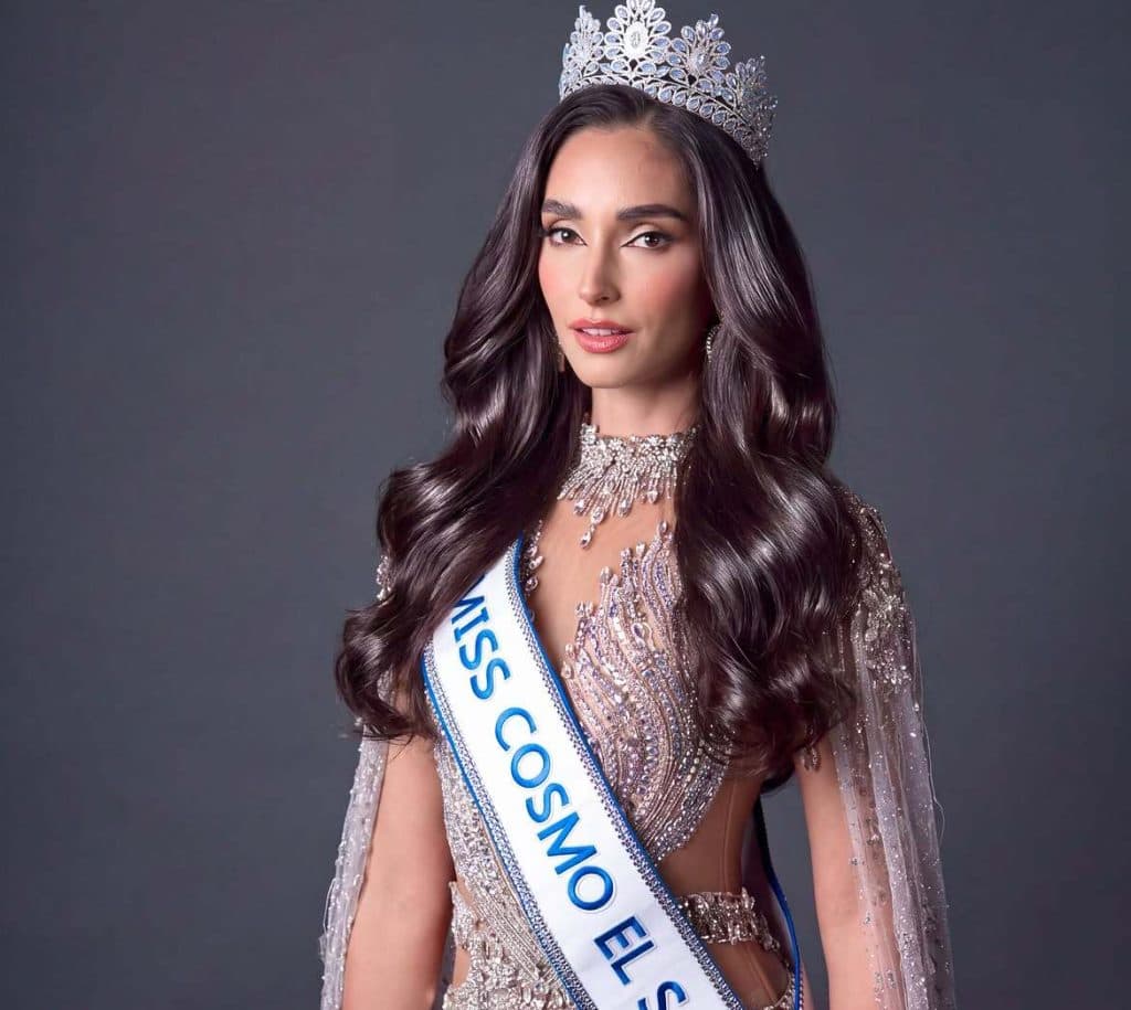 Alejandra Guajardo es la nueva Miss Cosmo El Salvador 2026