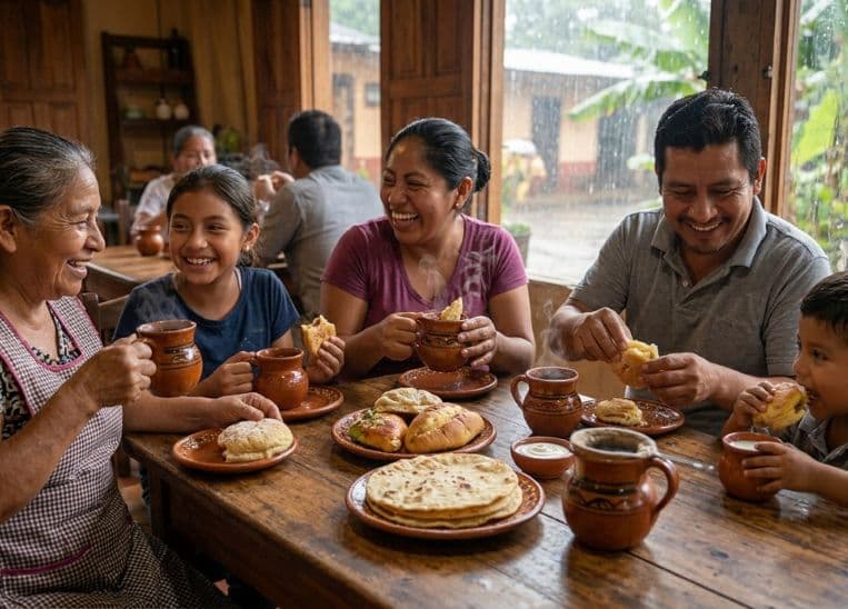 ¿Qué comen los salvadoreños cuando se viene la lluvia?