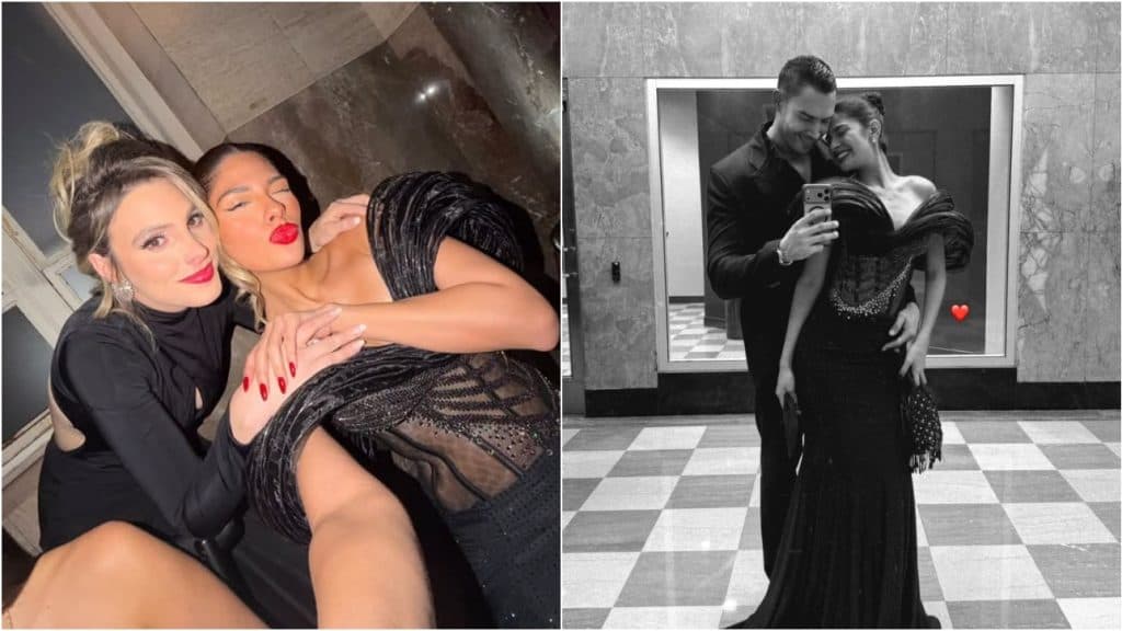 Sheynnis Palacios y Carlos Arias deslumbran en fiesta de cumpleaños de Lele Pons