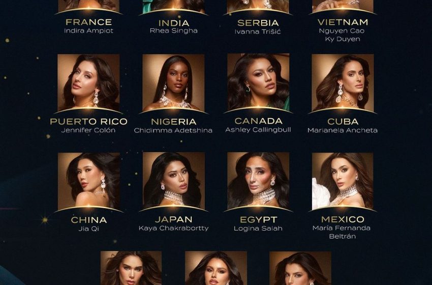  EN VIVO Miss Universo 2024: Se conocen las 30 semifinalistas, 11 de ellas son latinas