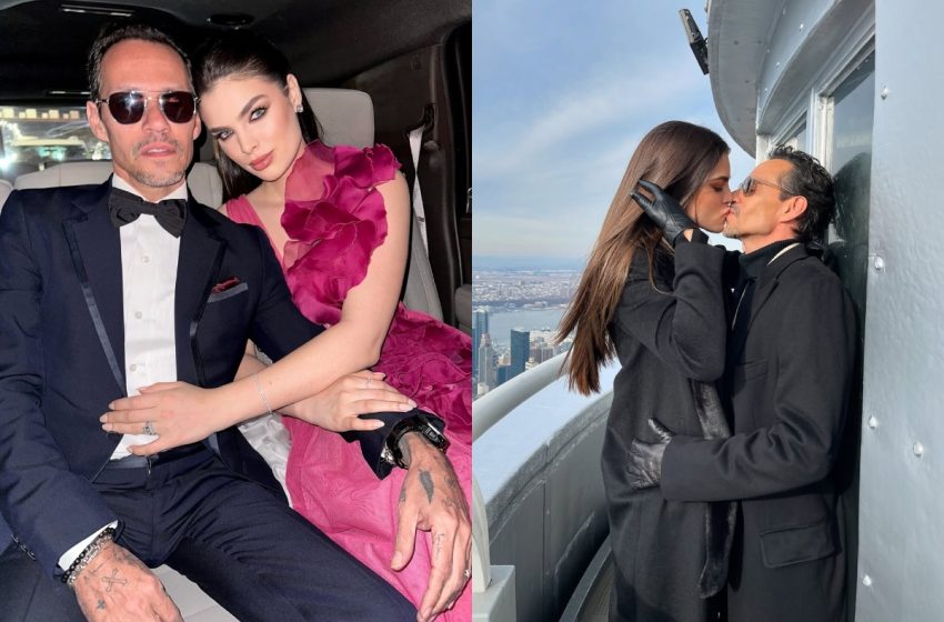  Marc Anthony y Nadia Ferreira celebran su segundo aniversario de bodas