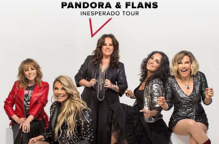  Pandora y Flans resurgen con gira “Inesperado Tour”