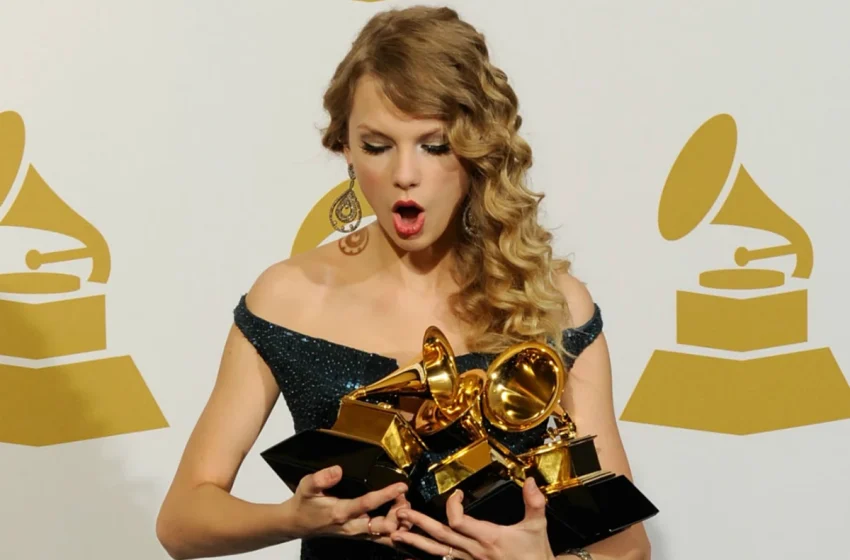  Taylor Swift, la cantante con más nominaciones a álbum del año en los Grammy