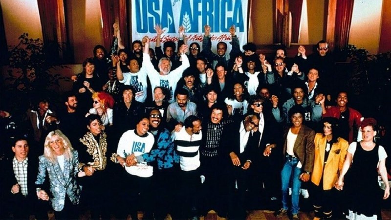  Se cumplen 40 años desde que se grabó «We Are the World»