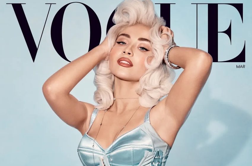  Sabrina Carpenter brilla en la portada de Vogue 