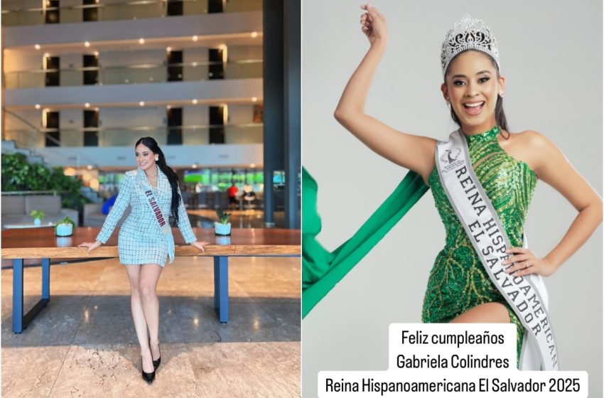  Gabriela Colindres celebra su cumpleaños después de participación en Reina Hispanoamericana 2025