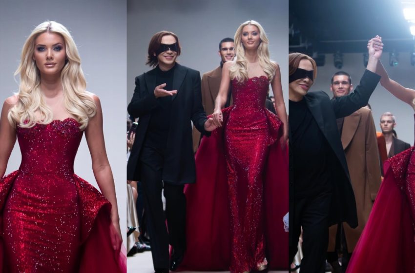  Miss Universo, Victoria Kjaer deslumbra en el Dubai Fashion Week