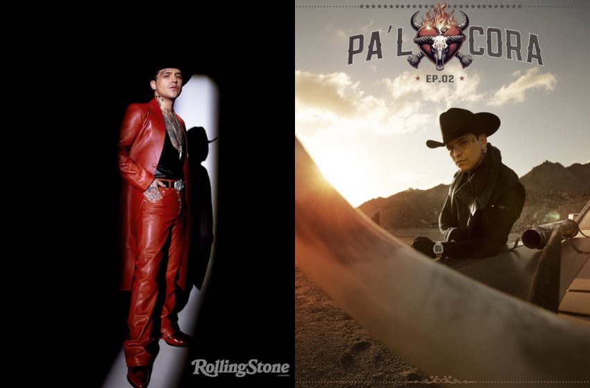  Christian Nodal brilla en la portada de Rolling Stone y lanza PA’L CORA EP. 02