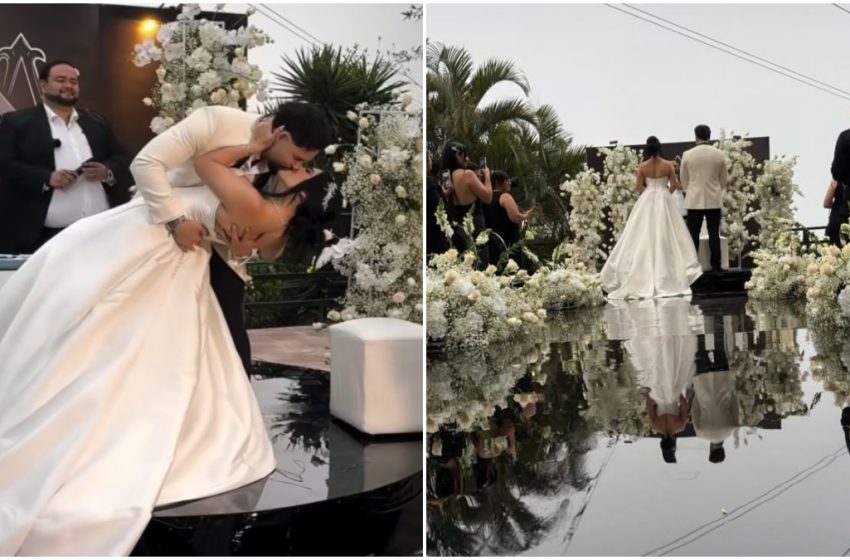  Se caso la influencer Neembihu Montes con su prometido Adam Cruz