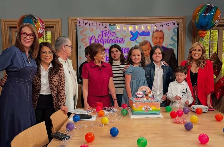  Celebran cumpleaños de la hija de Daniel Bisogno en «Ventaneando»