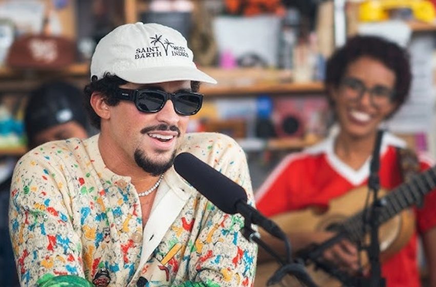  Bad Bunny estrena su «Tiny Desk Concert» en medio de rumores de posible gira en Latinoamérica