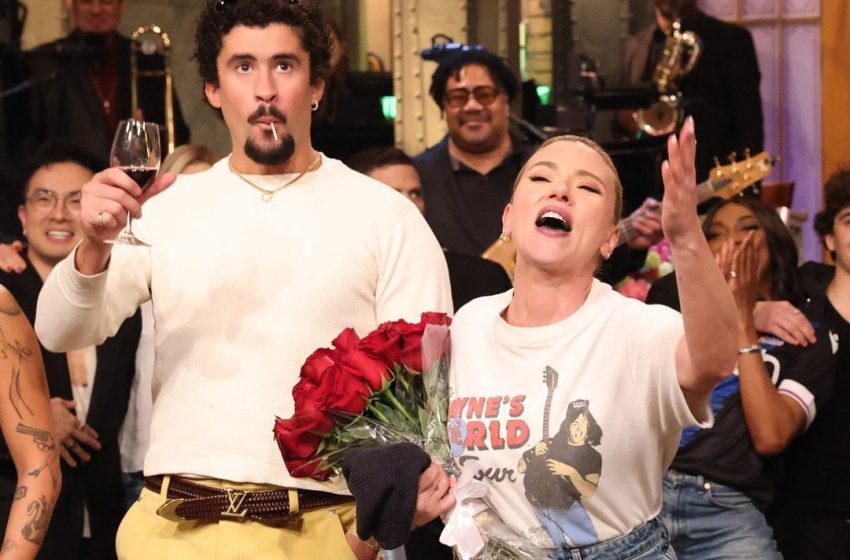 Scarlett y Bad Bunny cierran con broche de oro la temporada 50 de SNL